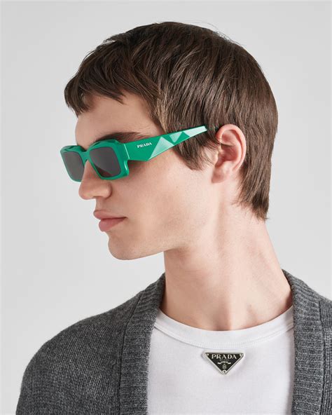 prada mens folding sunglasses|prada symbole sunglasses men's.